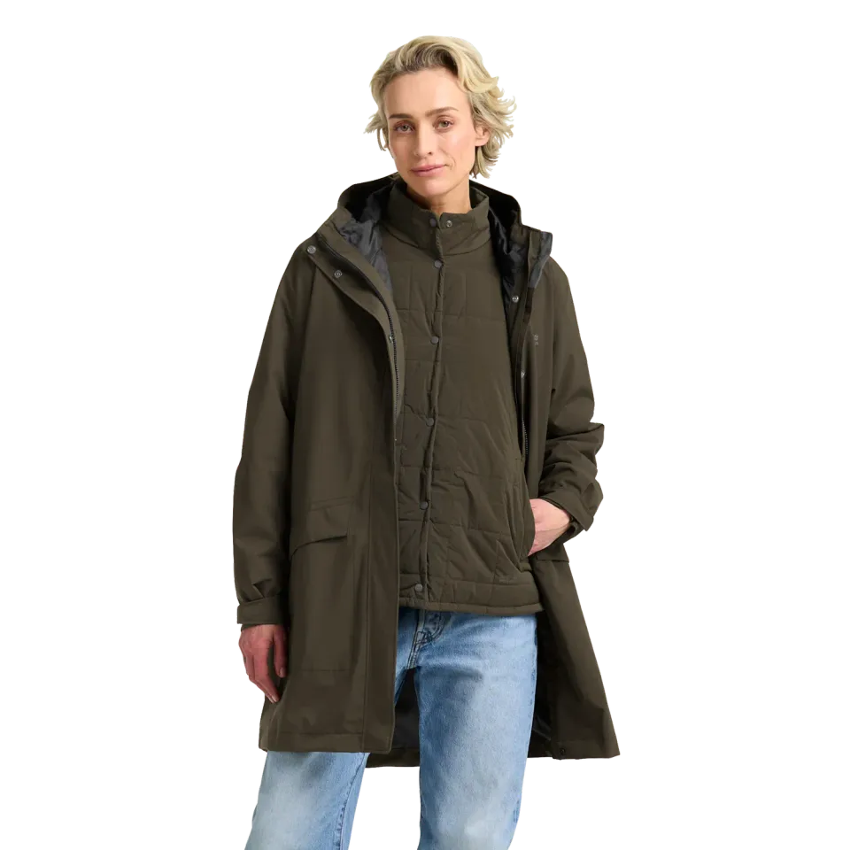 Jack Wolfskin Winterdune 3in1 manteau hiver femme long