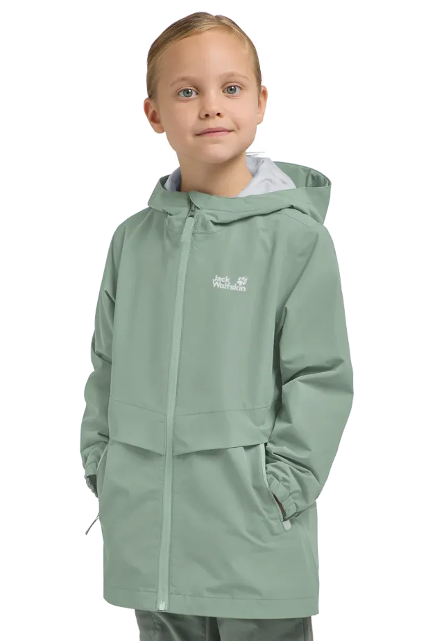 Jack Wolfskin Malima Jacket G veste pluie fille imperméable