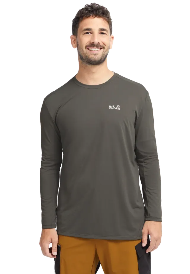 Jack Wolfskin Prelight Suncool LS M chemise homme anti-UV