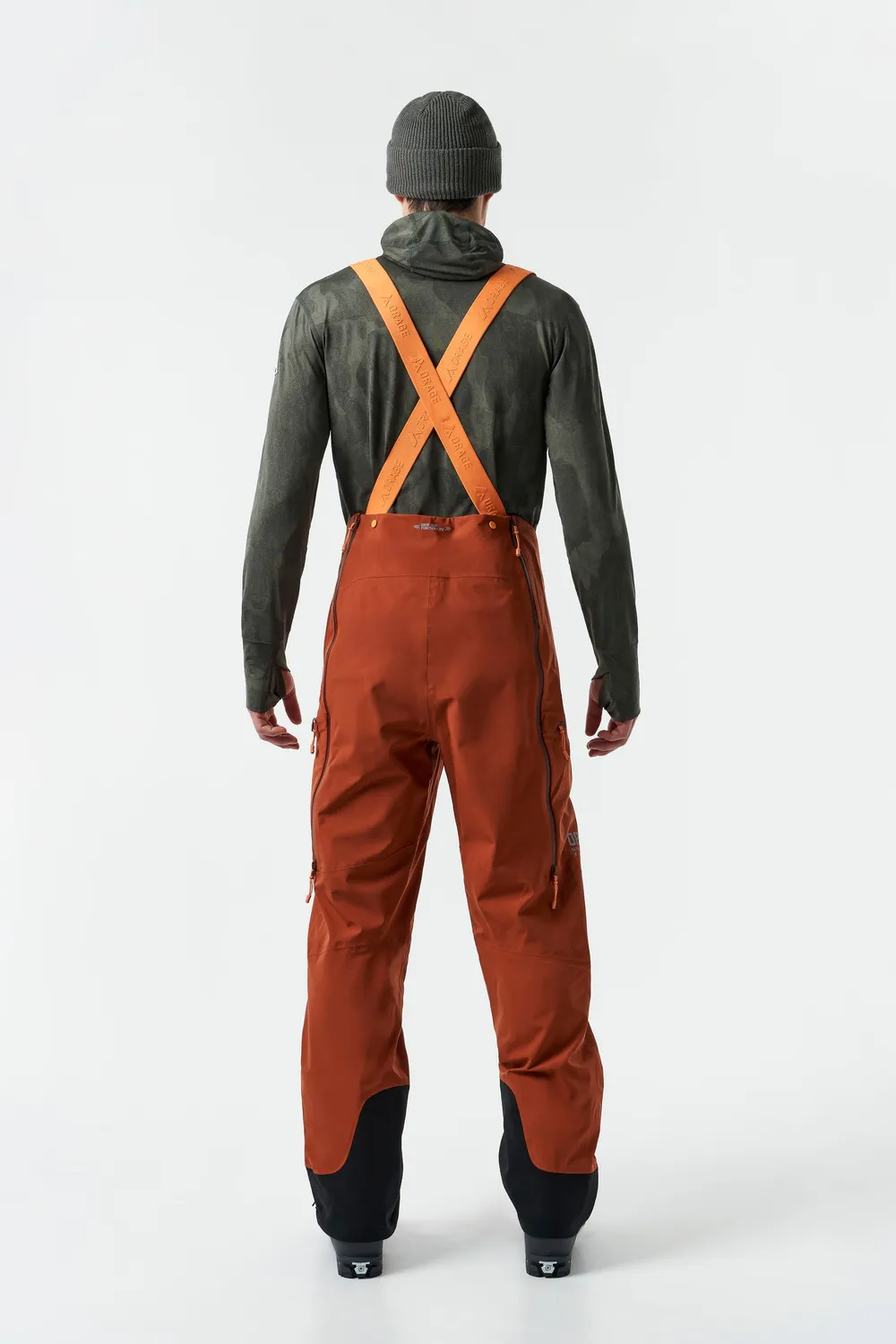 Orage MTN-X Grade 3L salopette ski homme terracotta 3 couches