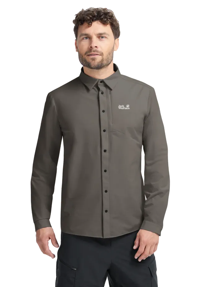 Jack Wolfskin Prelight Suncool LS Shirt M chemise anti-UV
