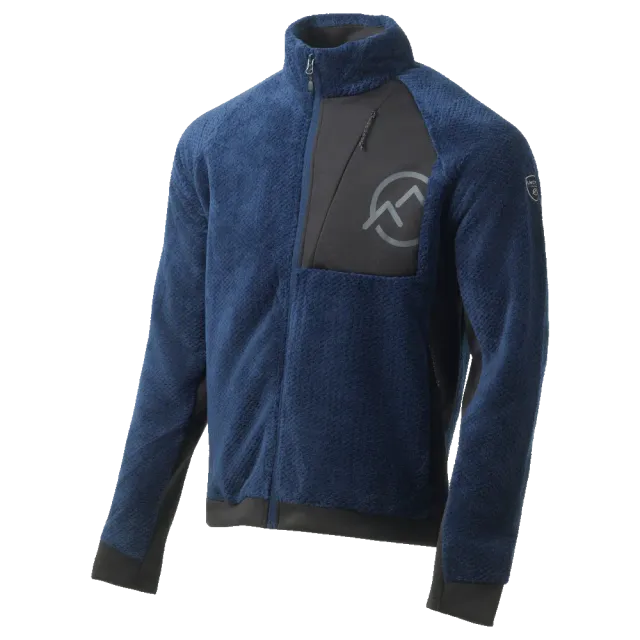 Lhotse Tyler polaire technique bleu indigo zippée