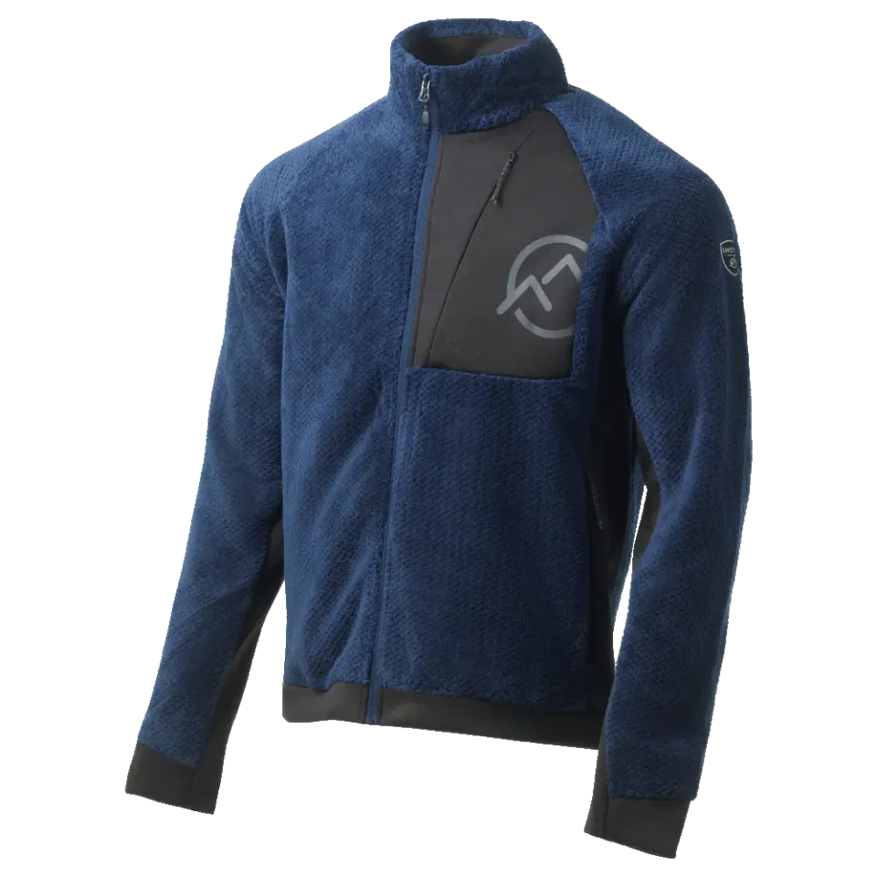 Lhotse Tyler polaire technique bleu indigo zippée