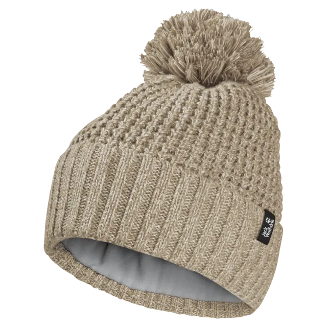 Jack Wolfskin Medley Knit Beanie W bonnet pompon doublé