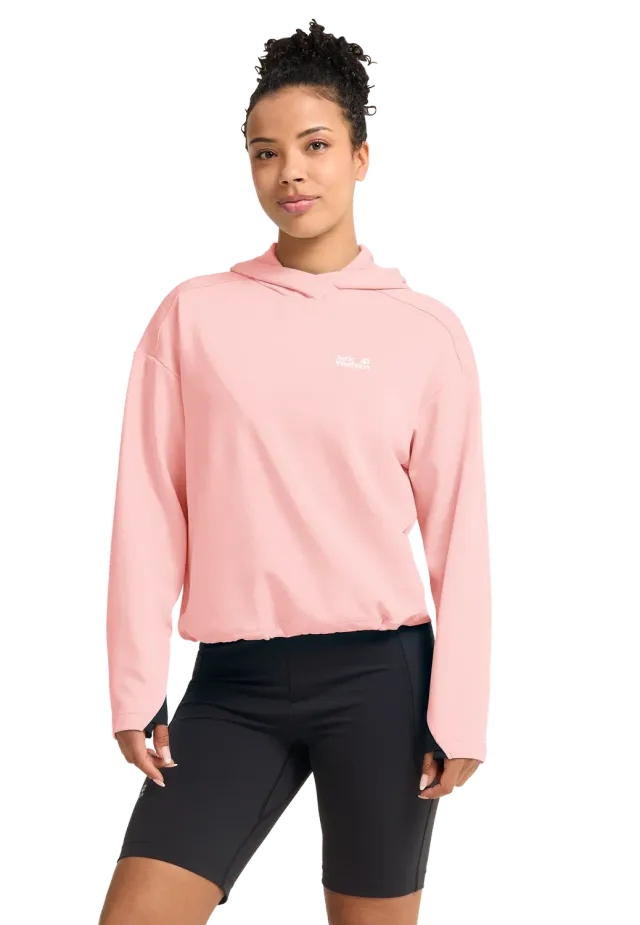 Jack Wolfskin Astrotrail Hoody sweat femme capuche polaire douce