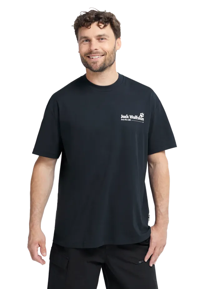 Jack Wolfskin Confident t-shirt homme coton imprimé