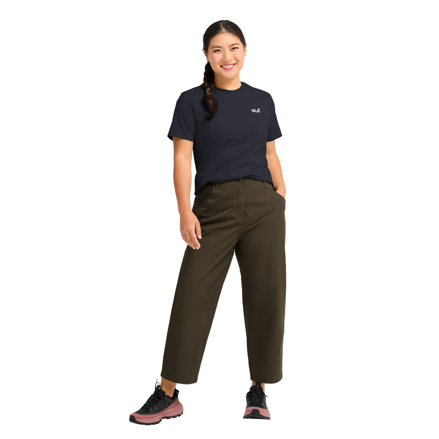 Jack Wolfskin Essential T W t-shirt femme coton