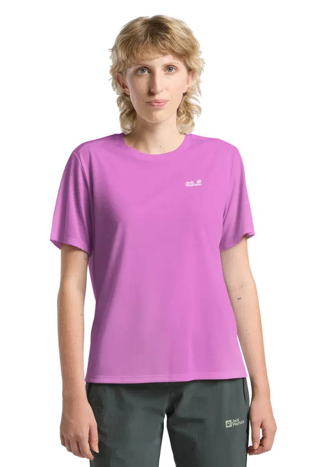 Jack Wolfskin Vonnan S/S T t-shirt femme respirant