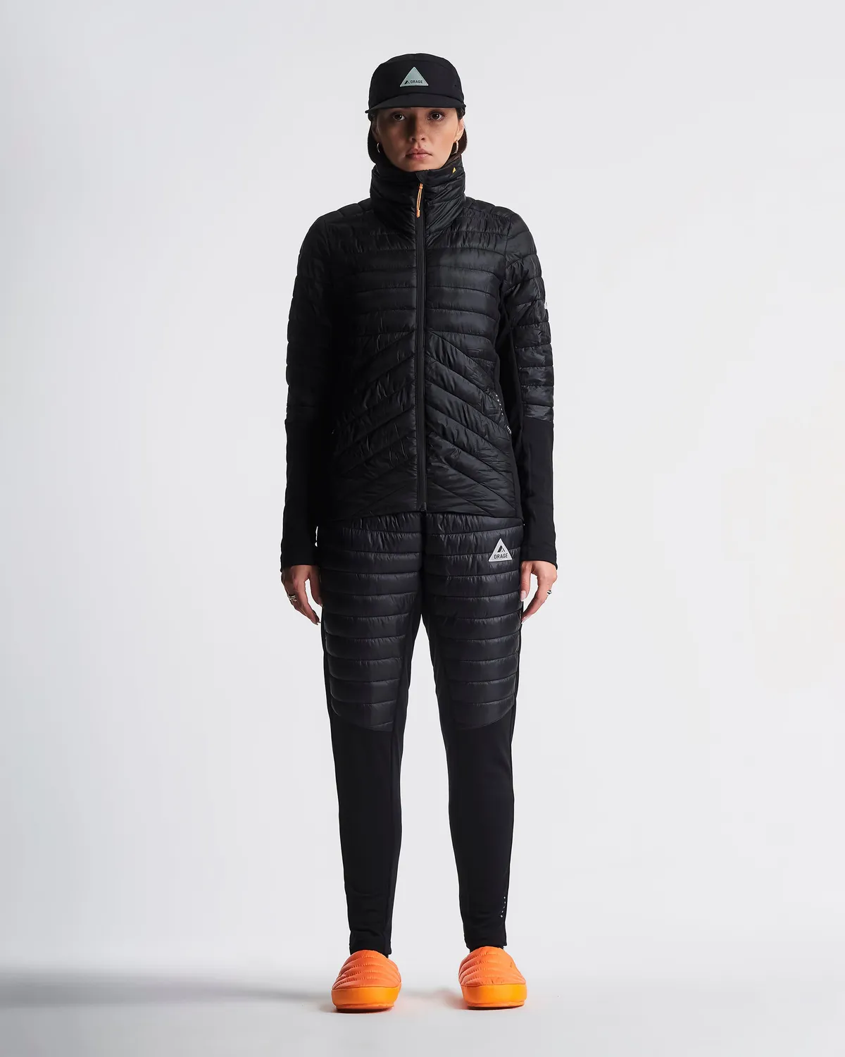 Orage Phoenix Hybrid veste femme noir stretch chaude