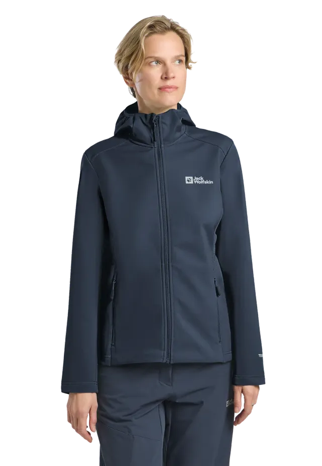 Jack Wolfskin Bornberg Hoody W veste softshell femme