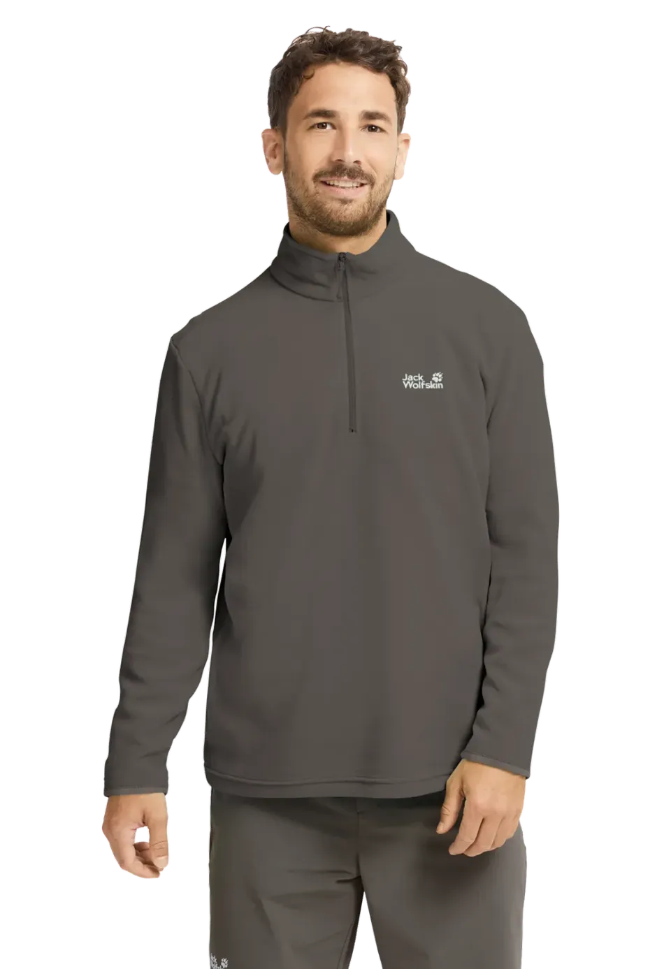 Jack Wolfskin Taunus 100 HZ M pull polaire homme demi-zip
