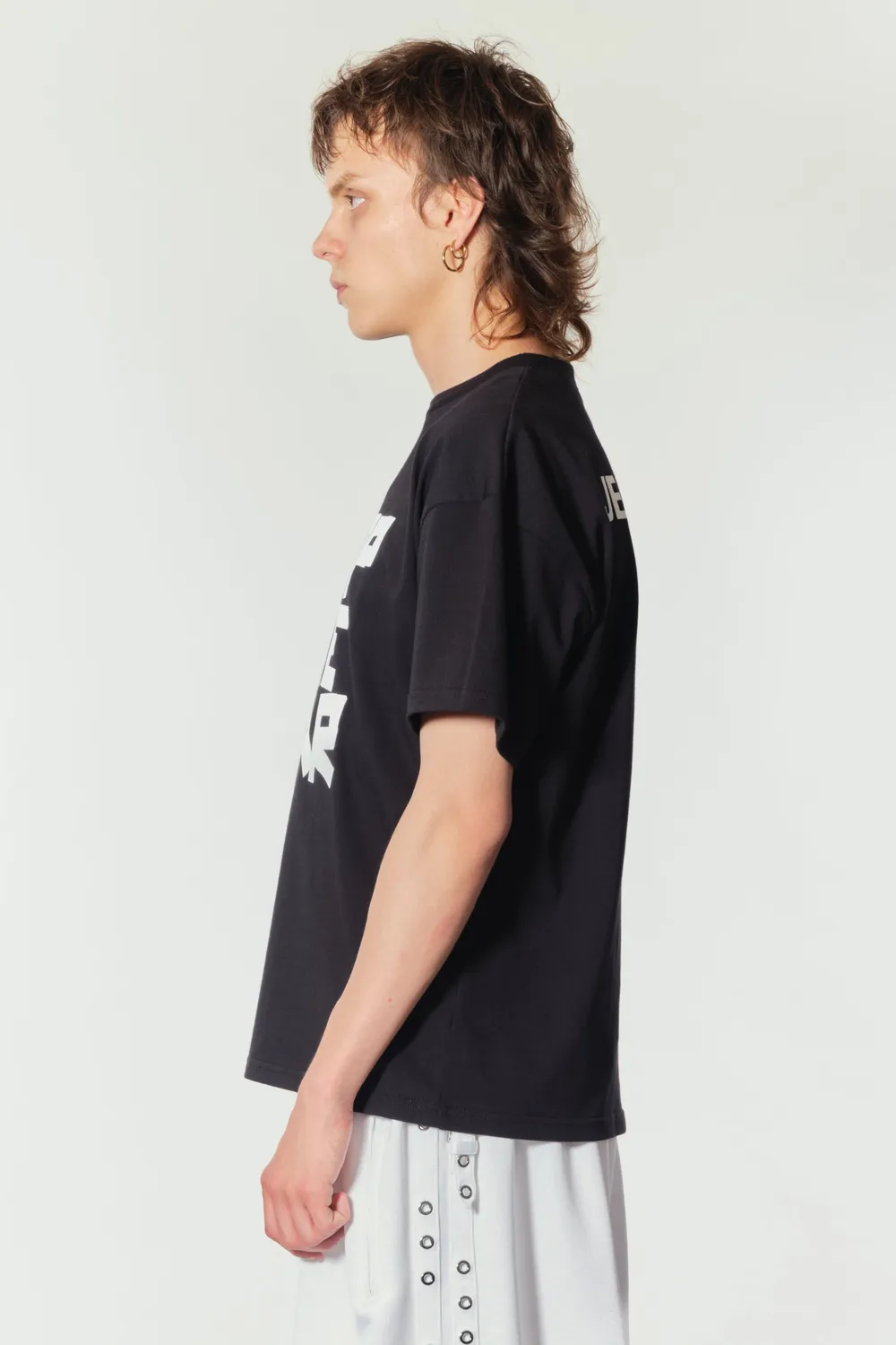 Jeanne Friot Stop The War Tee t-shirt noir coton