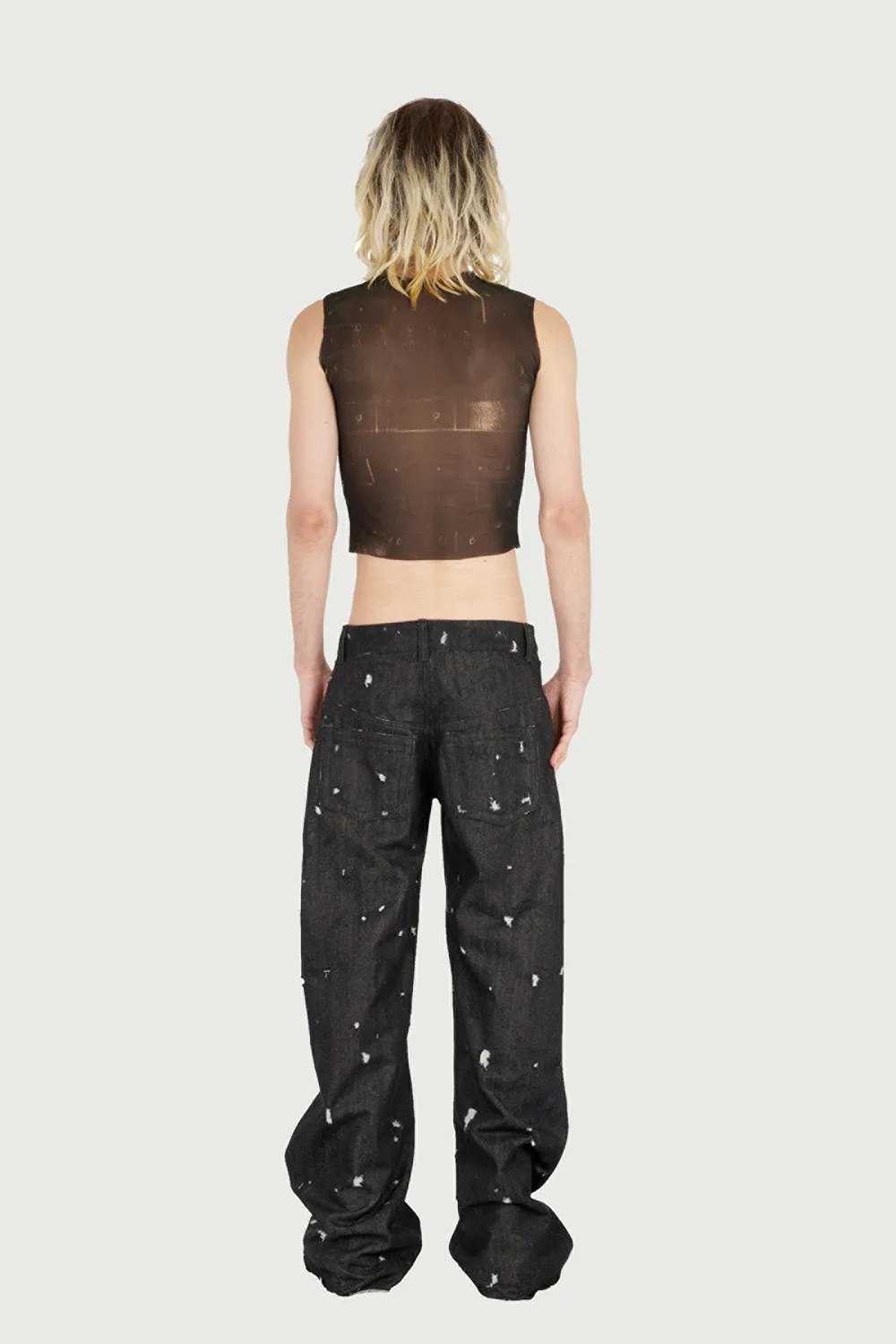Jeanne Friot Trashed Jean pantalon coton recyclé