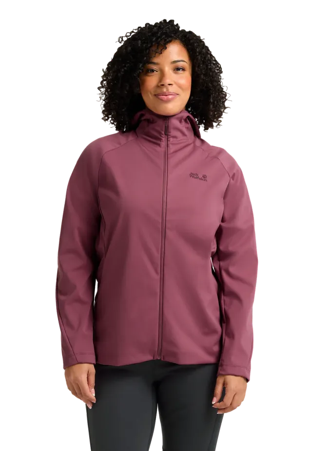 Jack Wolfskin Hike With Me veste softshell femme douce