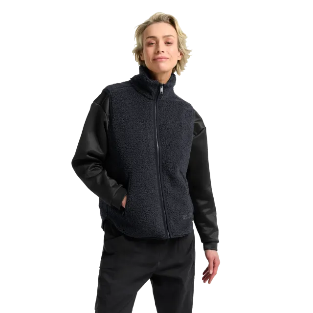 Jack Wolfskin High Curl Vest W gilet polaire femme sherpa