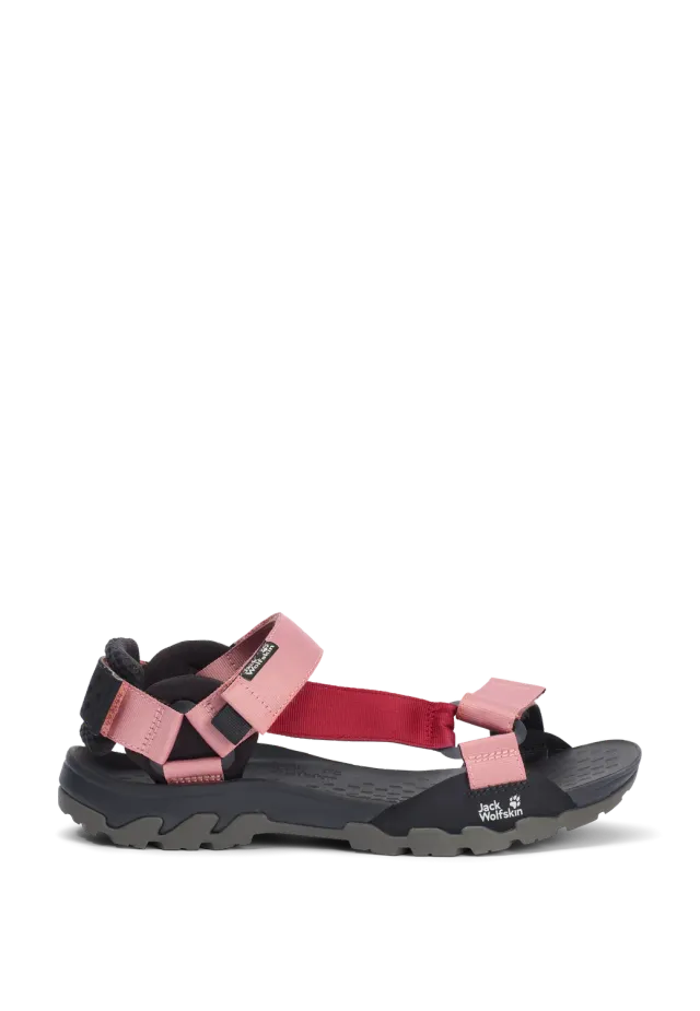Jack Wolfskin Ridge Sandal W sandales femme velcro