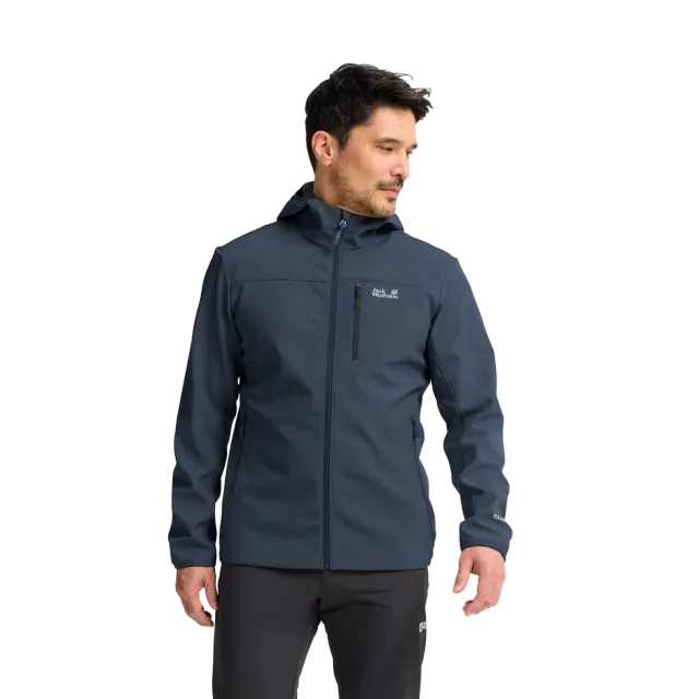 Jack Wolfskin Wild Winds Hooded JKT M coupe-vent homme