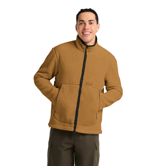 Jack Wolfskin Stone Lite JKT M veste sherpa homme chaud