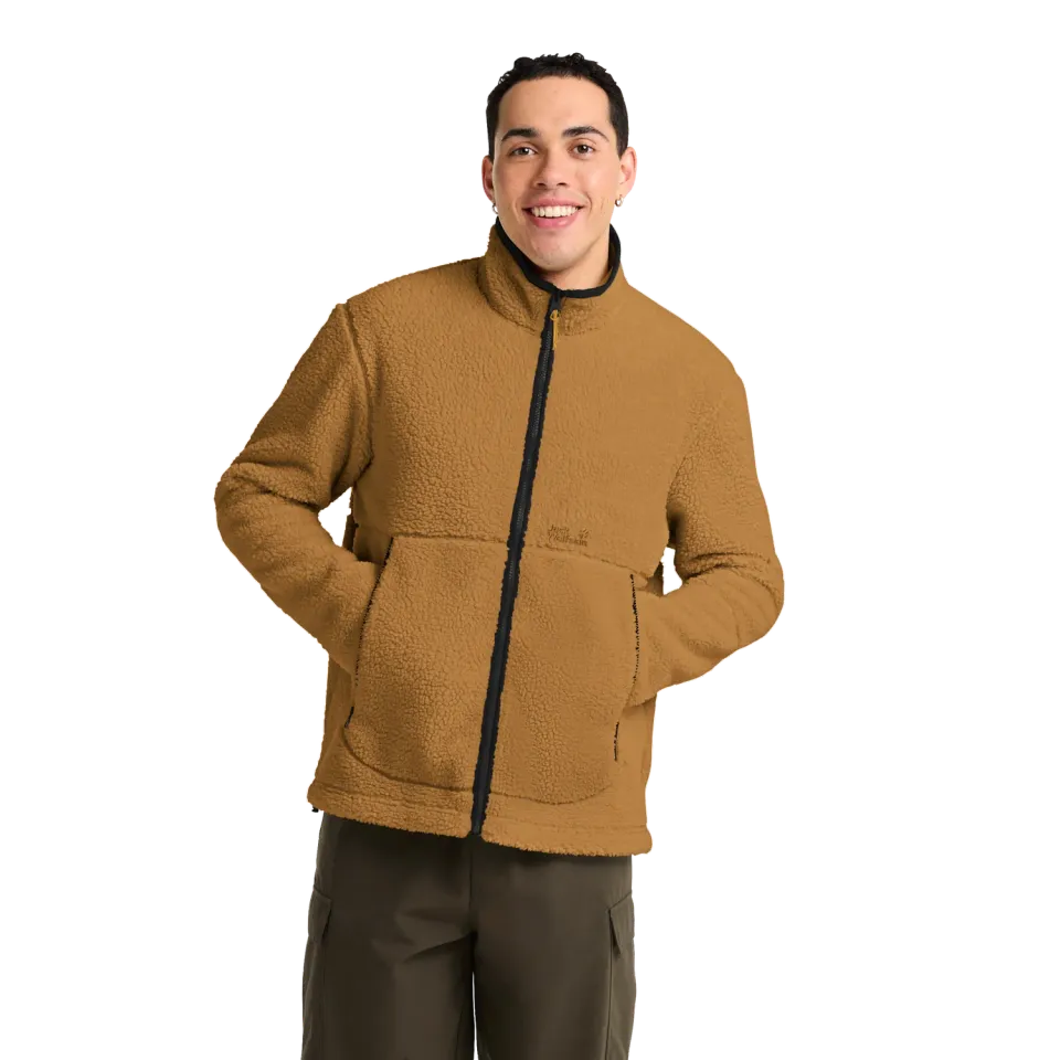 Jack Wolfskin Stone Lite JKT M veste sherpa homme chaud