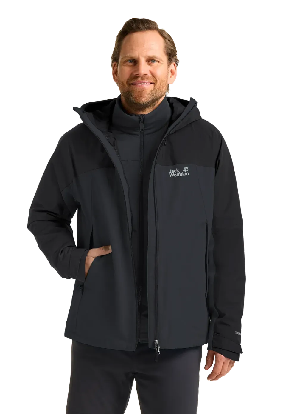 Jack Wolfskin Wild Places 3in1 JKT M veste hiver homme