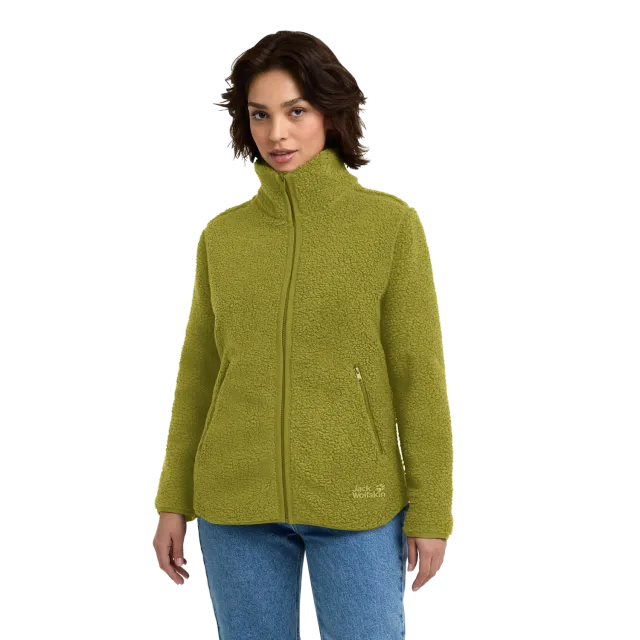 Jack Wolfskin High Curl Jkt W veste sherpa femme chaude
