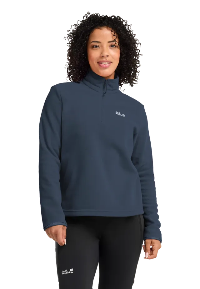 Jack Wolfskin Taunus 100 HZ W polaire femme col zippé