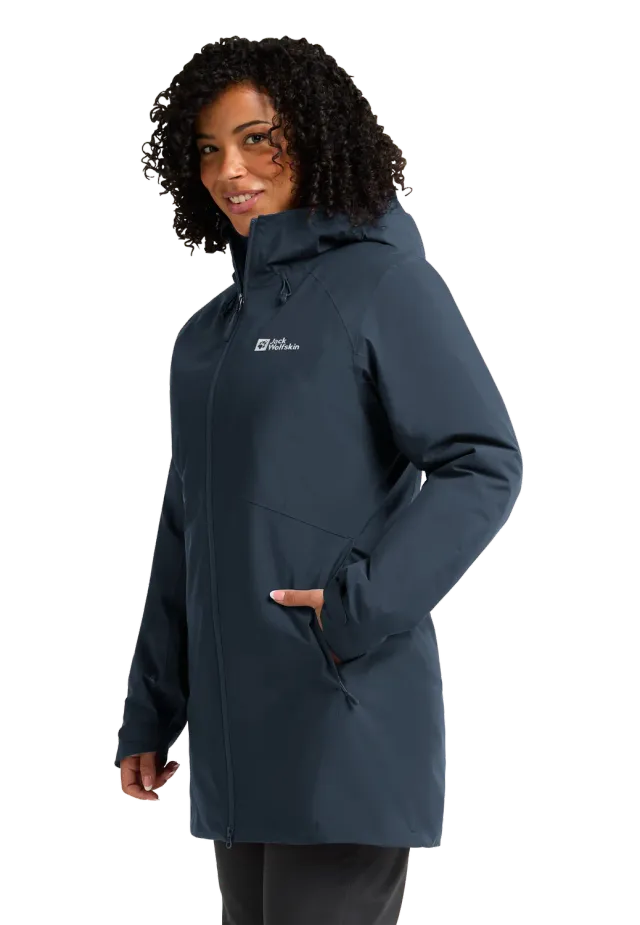 Jack Wolfskin Heidelstein veste isolée femme imperméable