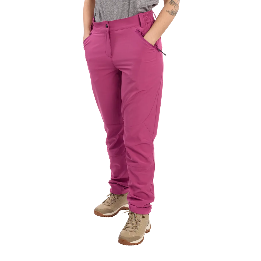 Lhotse Marina pantalon technique Fuchsia déperlant
