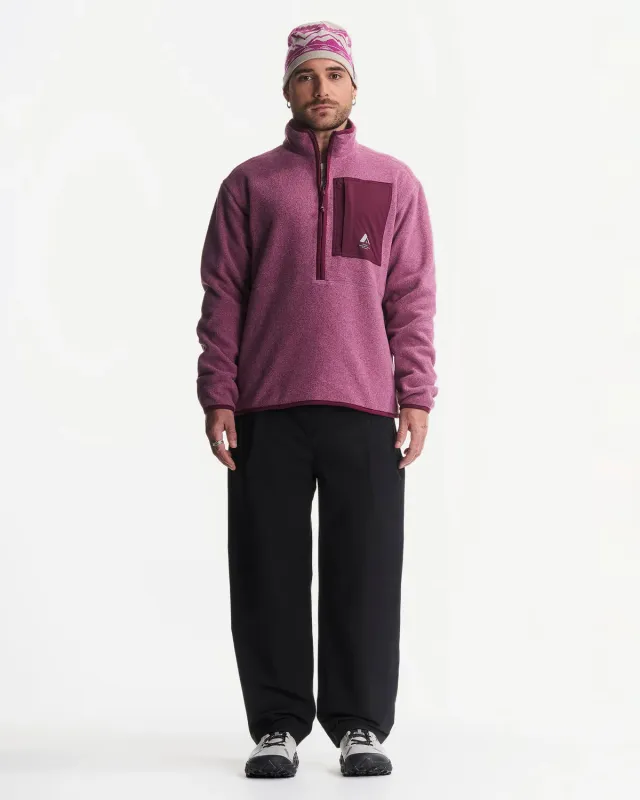 Orage Hunter R10201 polaire homme Dark Birch demi-zip