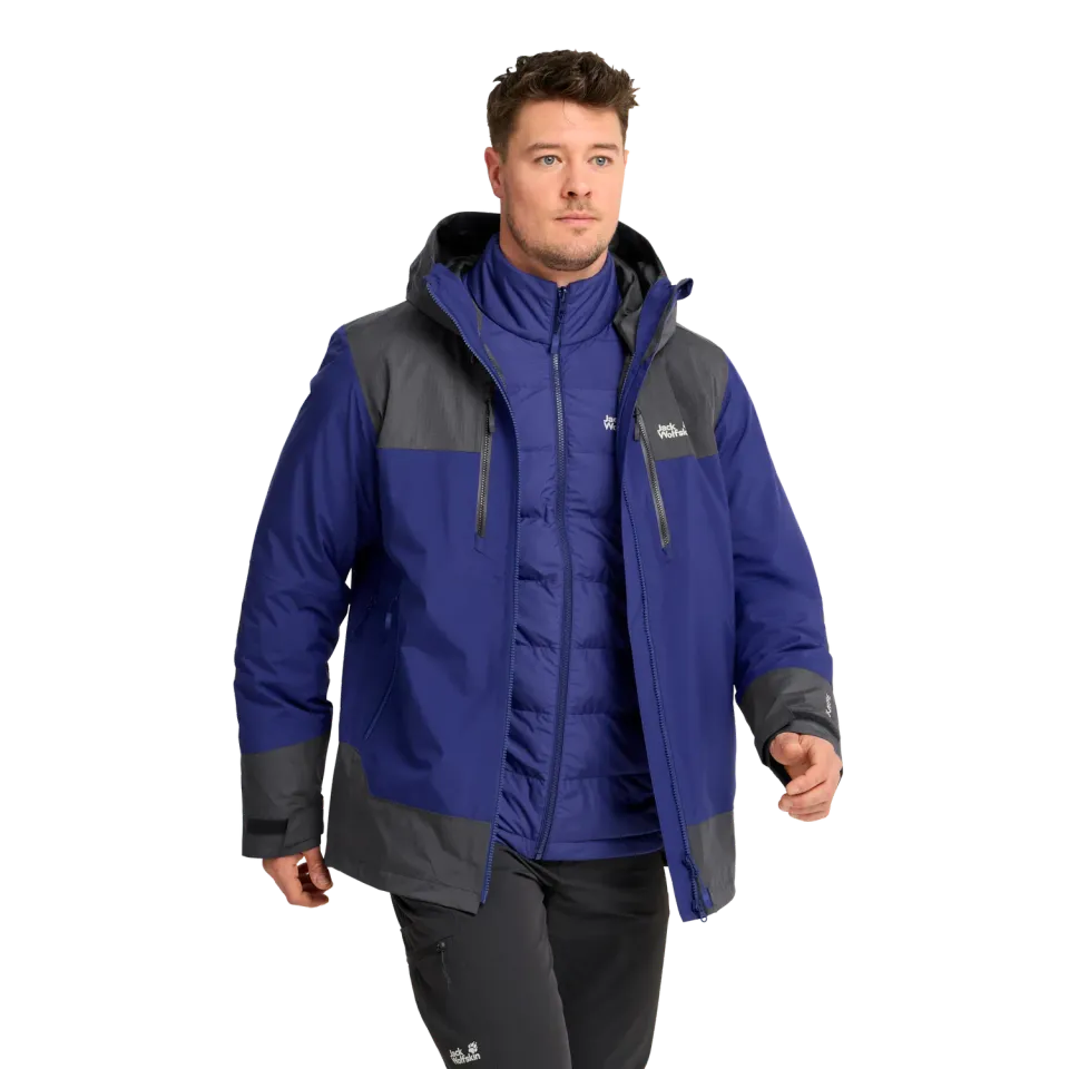 Jack Wolfskin Jasper Decade 3in1 Jkt M veste homme imperméable