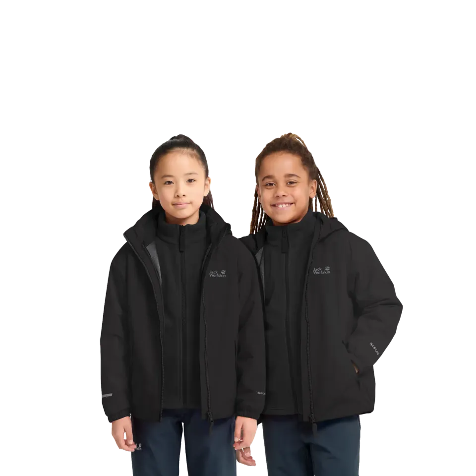 Jack Wolfskin Iceland 3IN1 veste enfant imperméable polaire