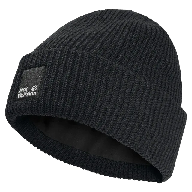 Jack Wolfskin Pergamon Beanie bonnet coupe-vent polaire