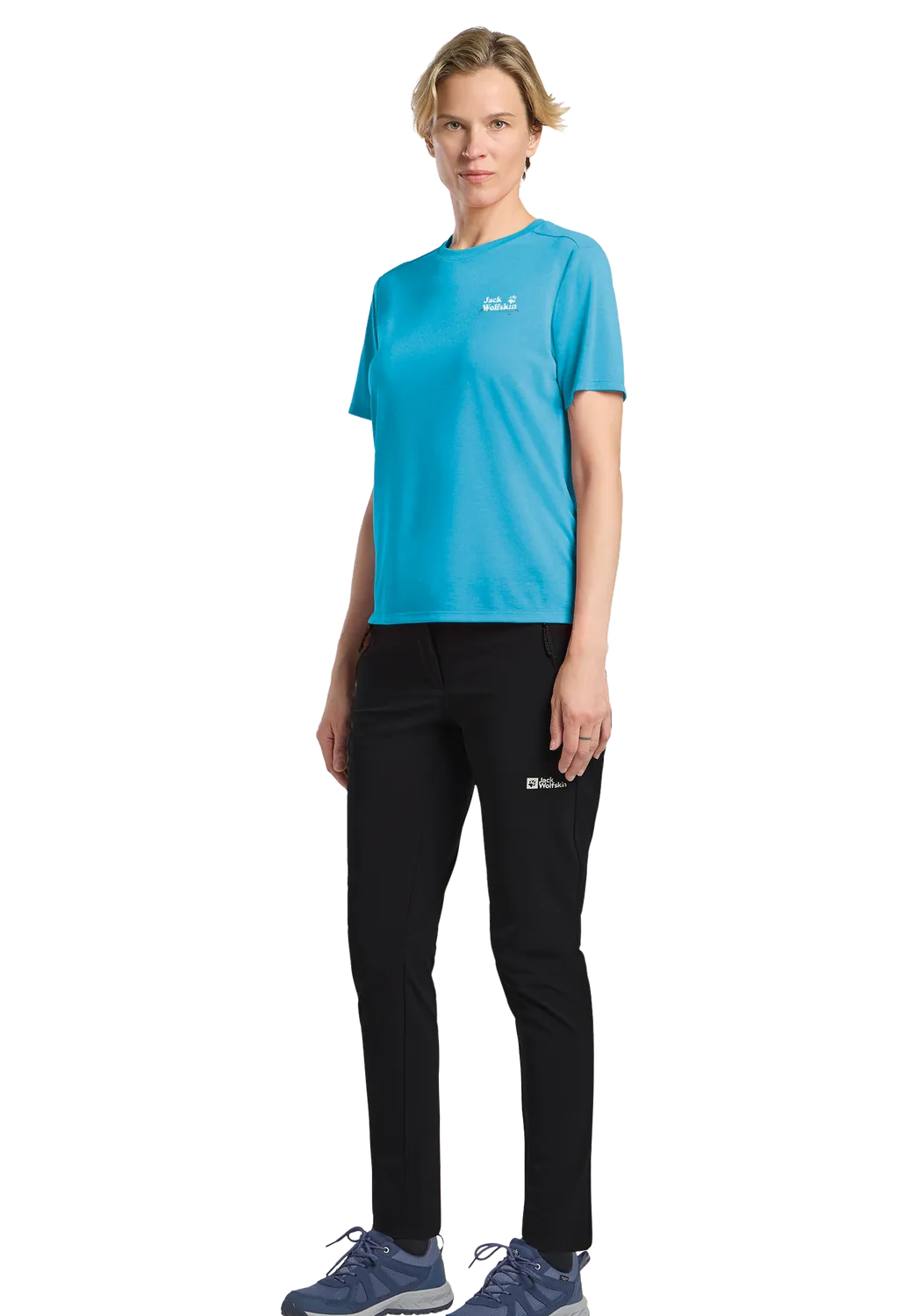 Jack Wolfskin Vonnan Graphic T t-shirt femme respirant