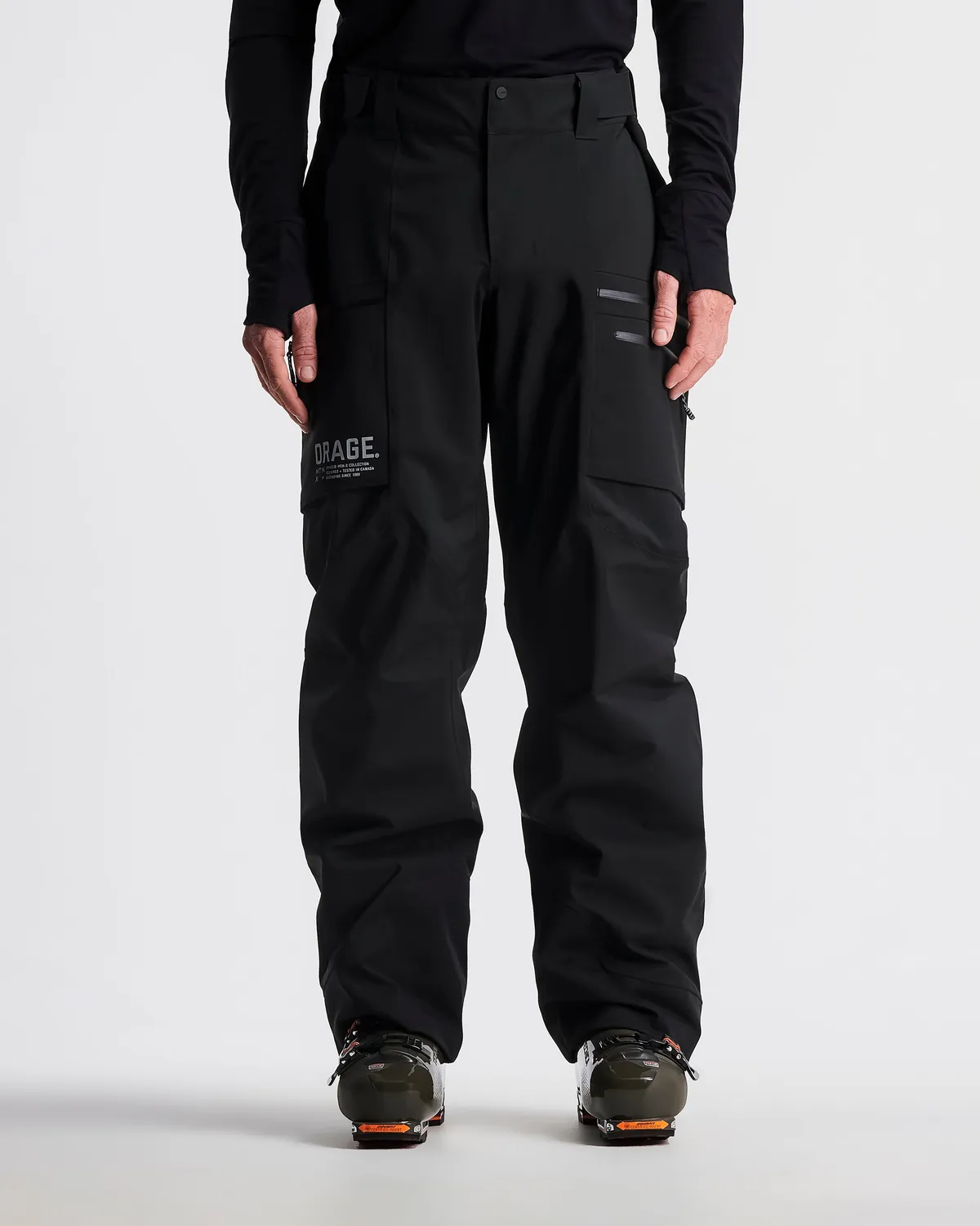Orage MTN-X Horn 3L pantalon ski noir imperméable
