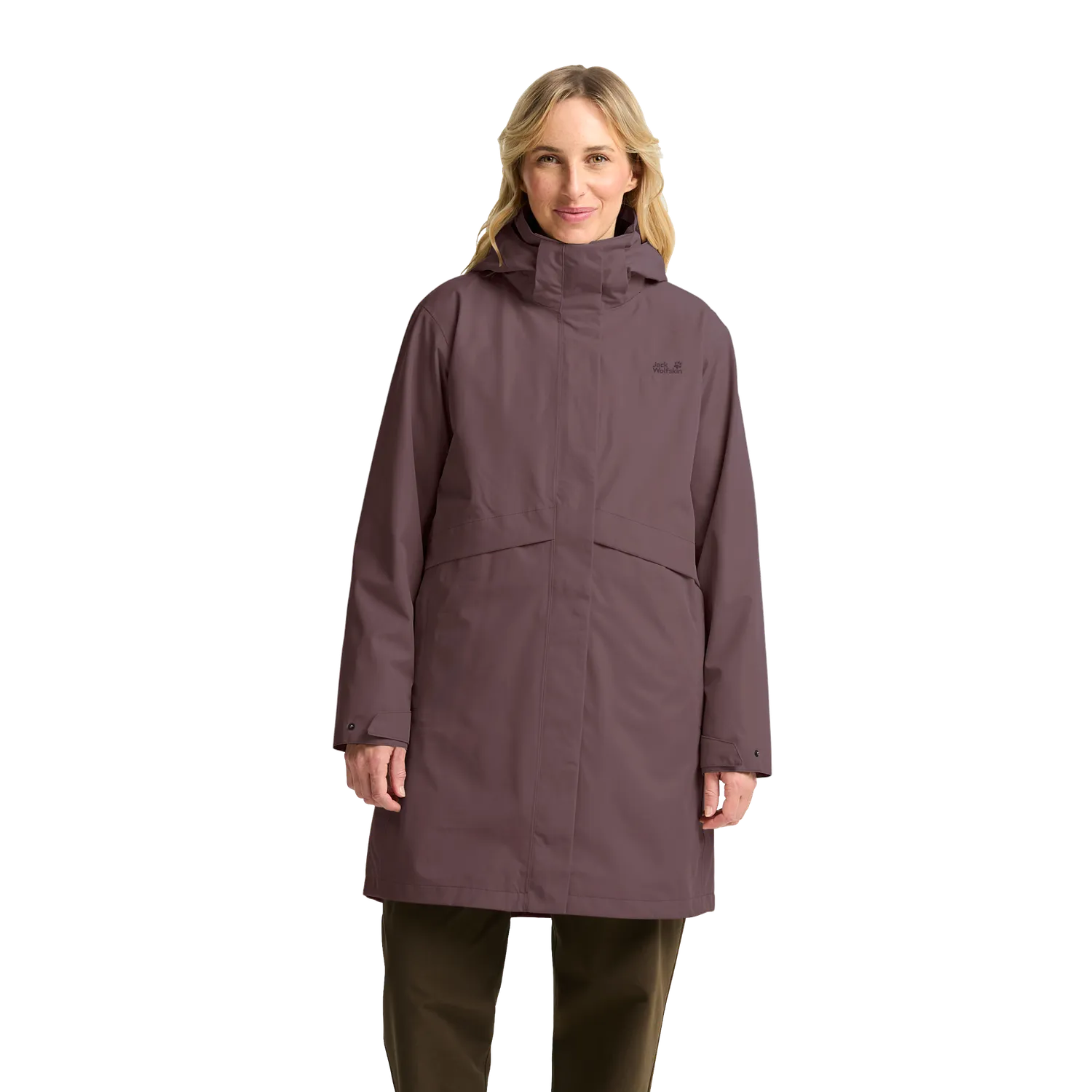 Jack Wolfskin Baylight 3IN1 Coat W manteau 3-en-1 femme polaire