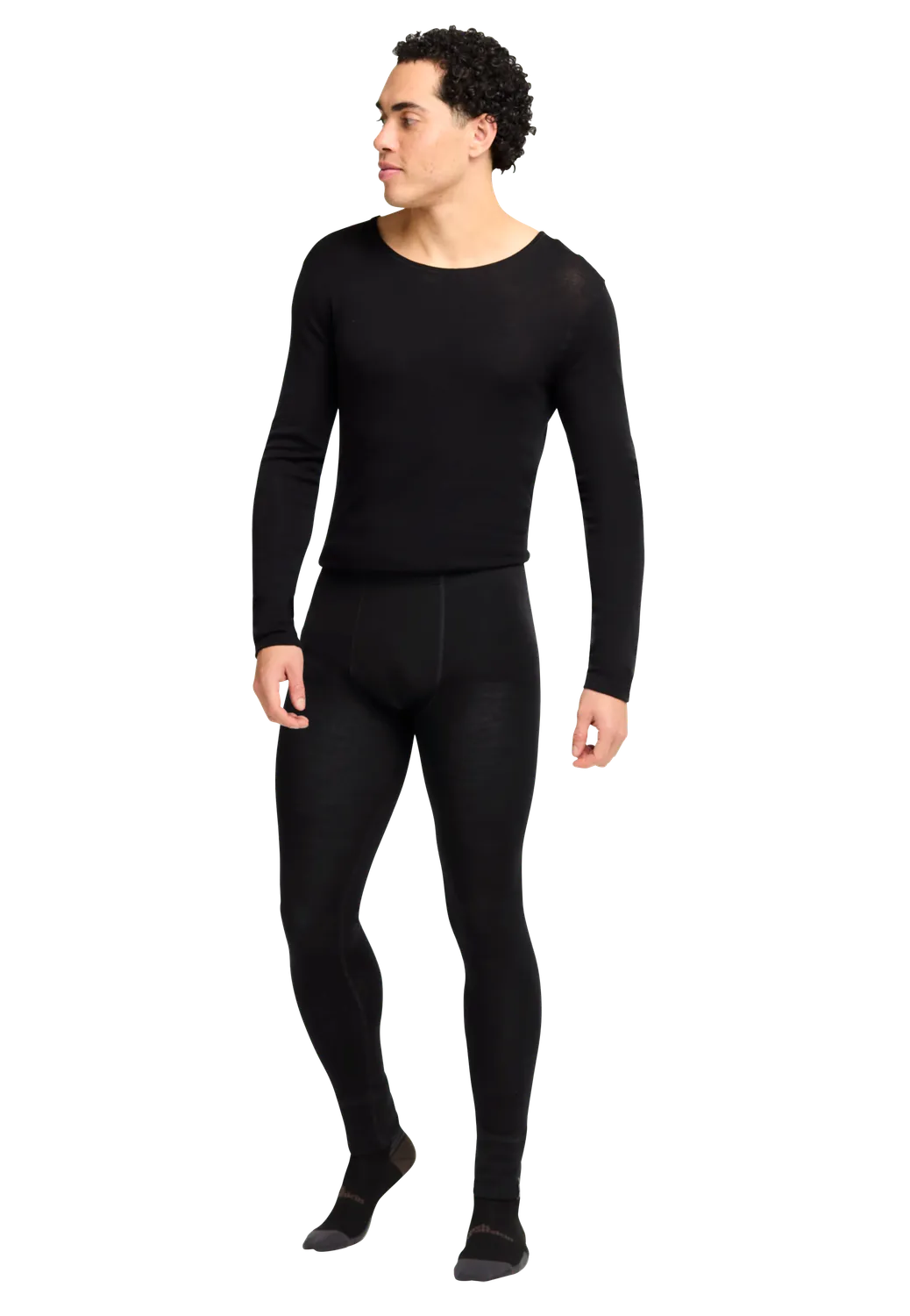Jack Wolfskin Merino Pants collant homme laine mérinos