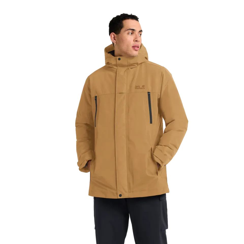 Jack Wolfskin Glacier Shield JKT M manteau homme hiver imperméable