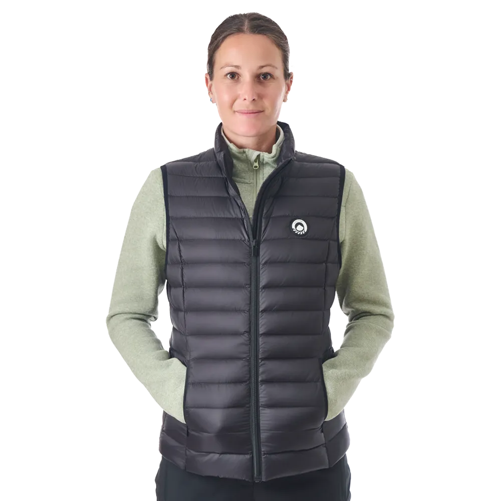 Lhotse Nilda doudoune sans manche noir duvet