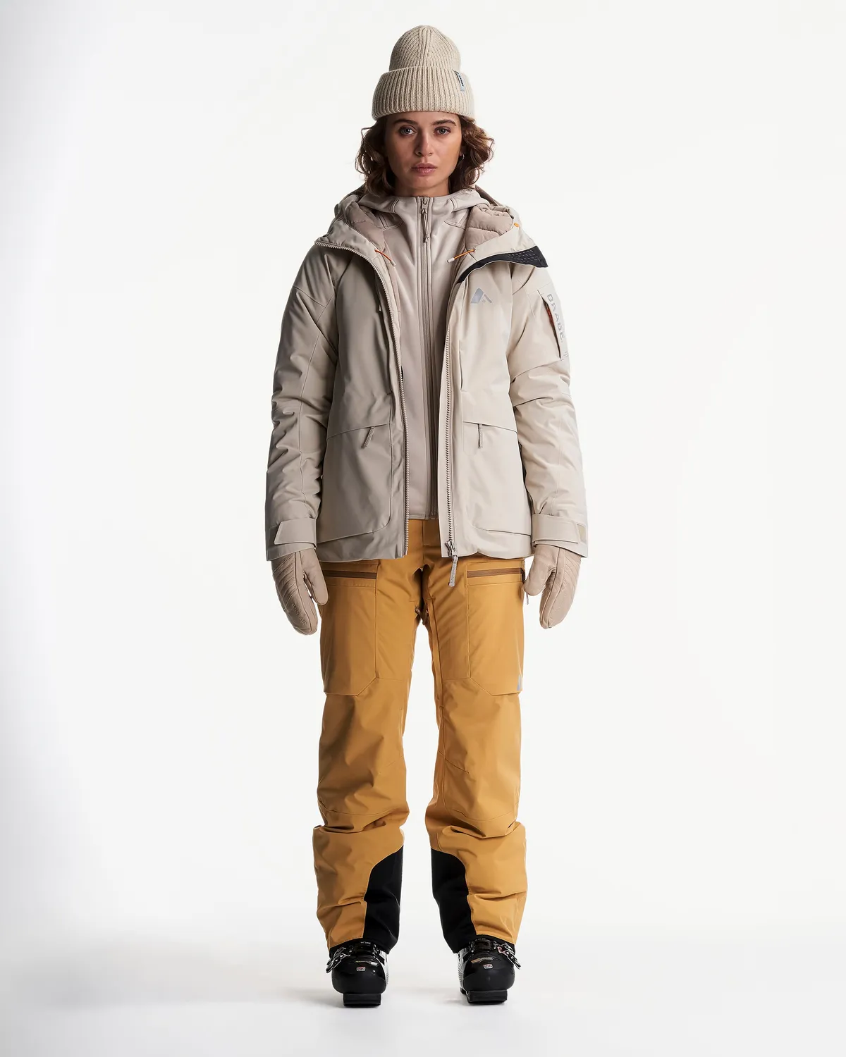 Orage Glades R21006 veste ski femme Dark Birch isolante