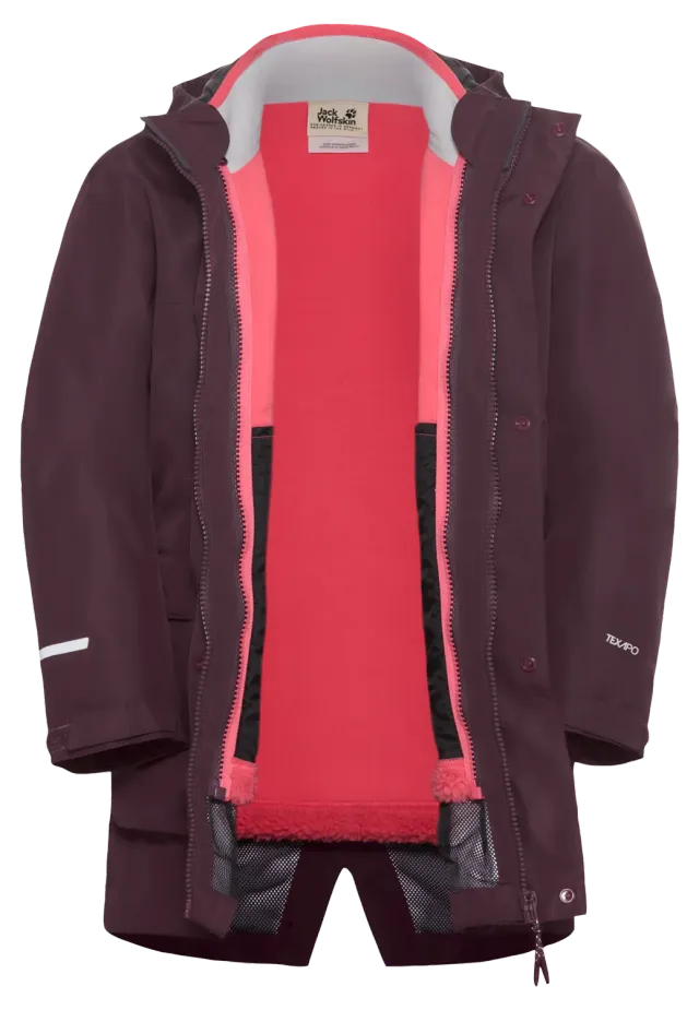 Jack Wolfskin 3in1 Canvey Kids veste enfant hiver