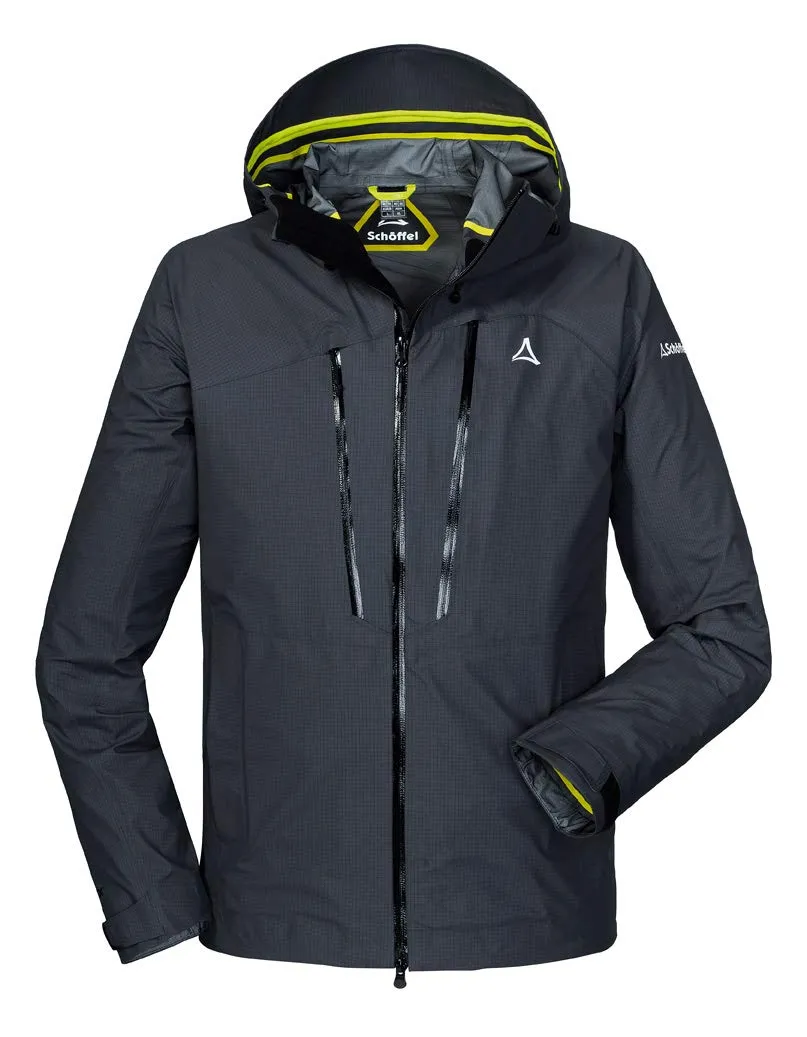 Schöffel Val d’Isère 3L veste imperméable homme noir Gore-Tex