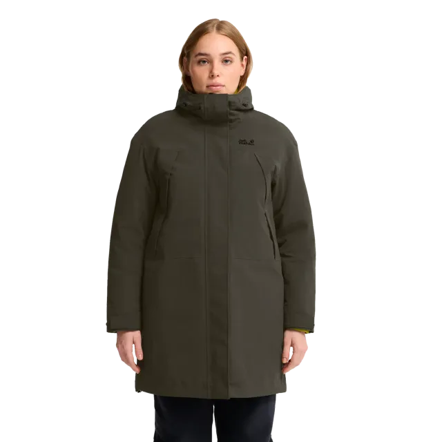 Jack Wolfskin Ice Flare Parka W parka hiver femme imperméable