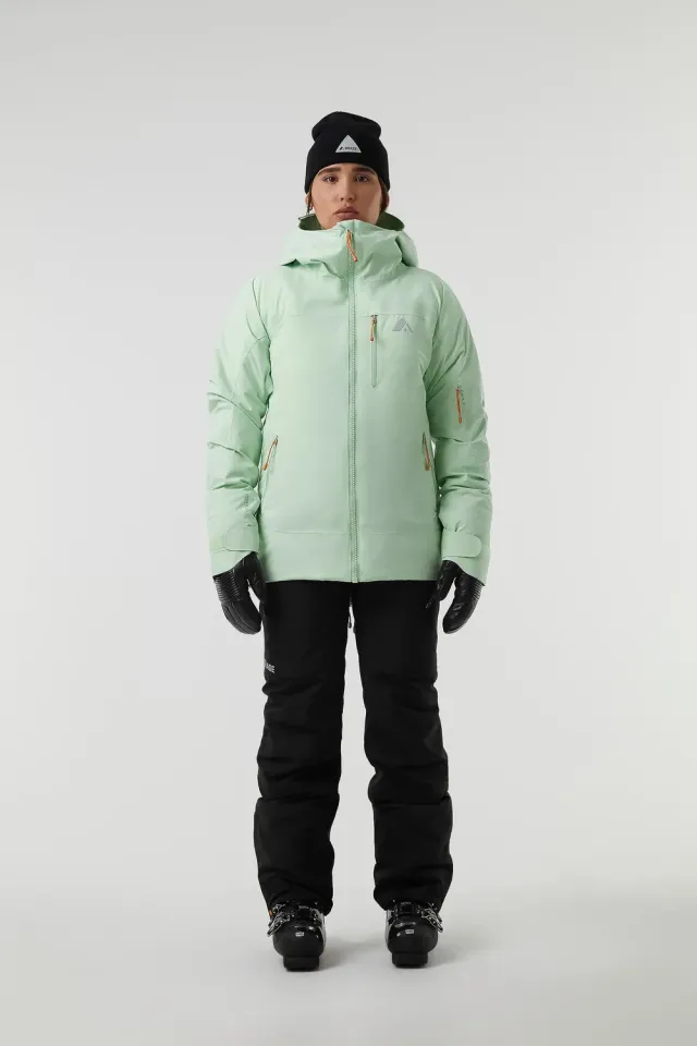 Orage Nina Hybrid veste ski V255 lichen