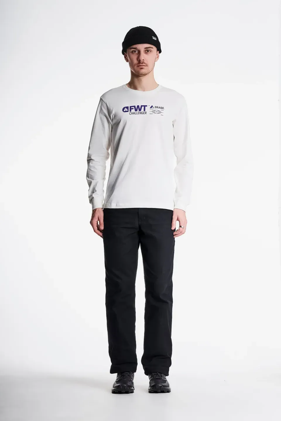Orage FWT Challenger t-shirt manches longues blanc coton