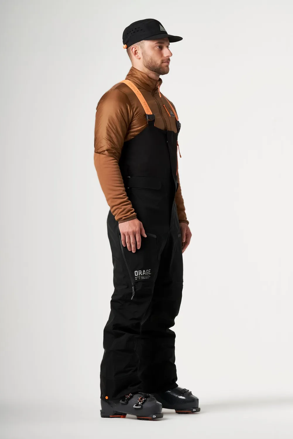 Orage MTN-X Gibson 3L Bib salopette ski noir imperméable