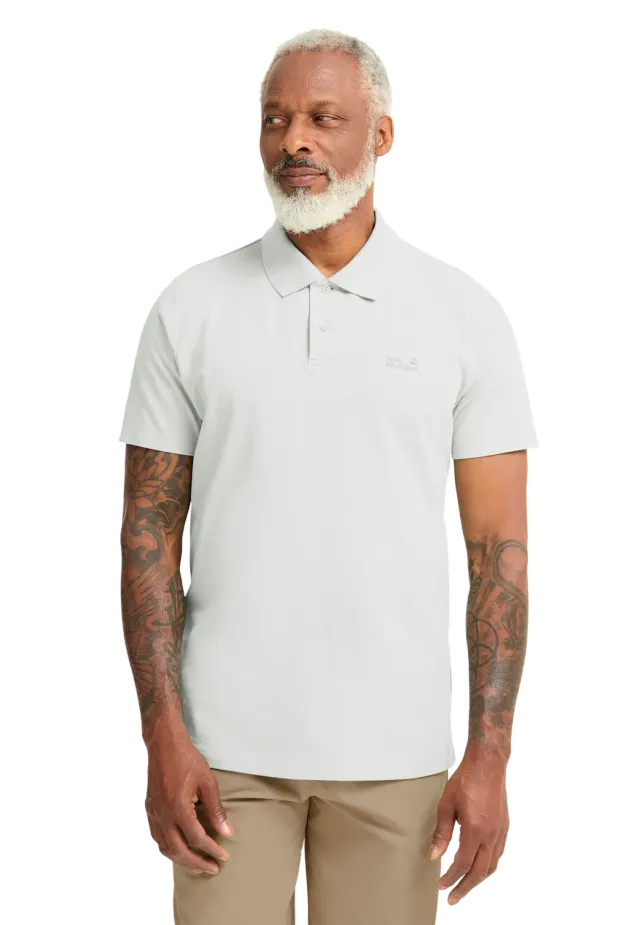 Jack Wolfskin Essential Polo M polo homme coupe droite