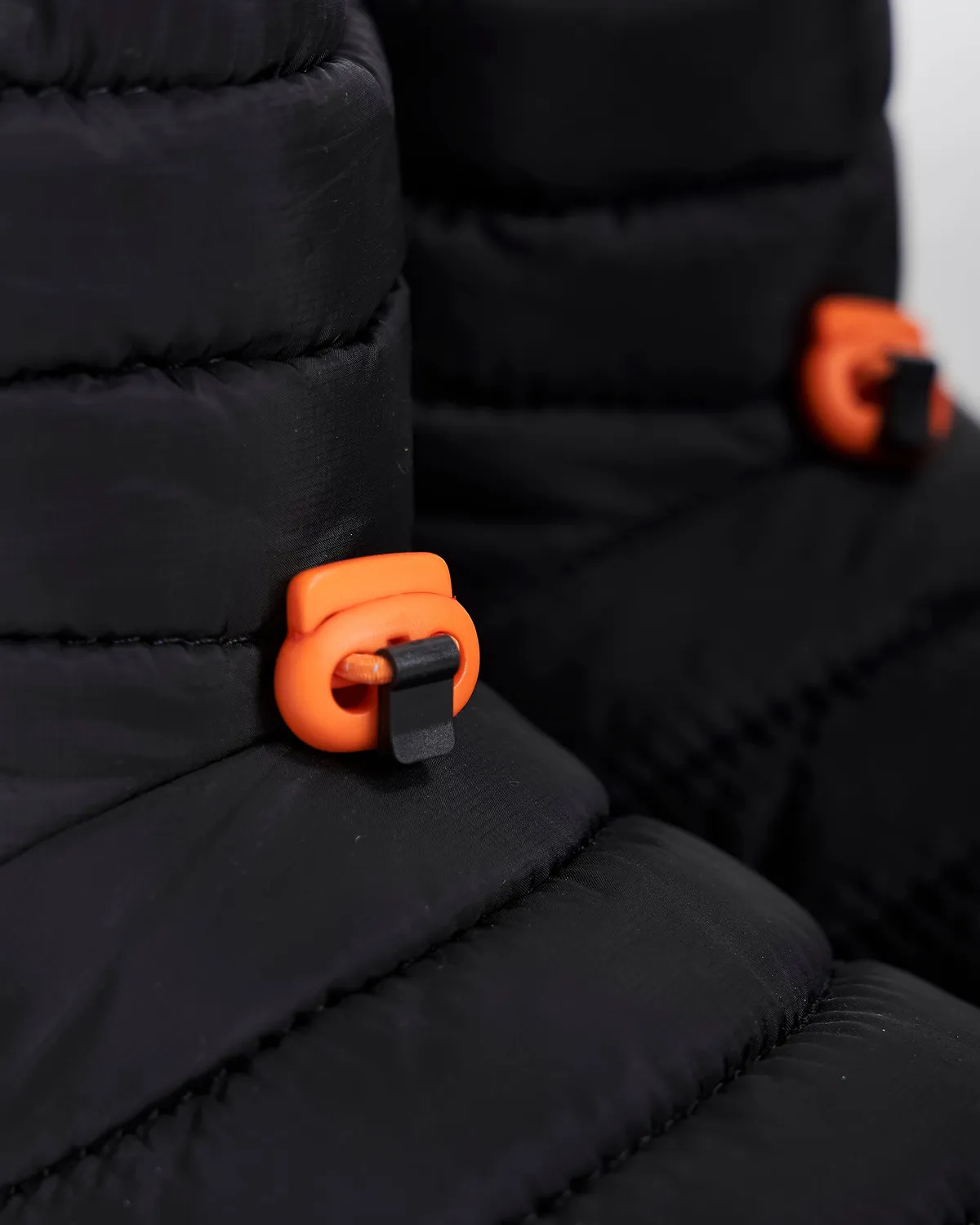 Orage Yeti chaussons noirs chauds unisexe