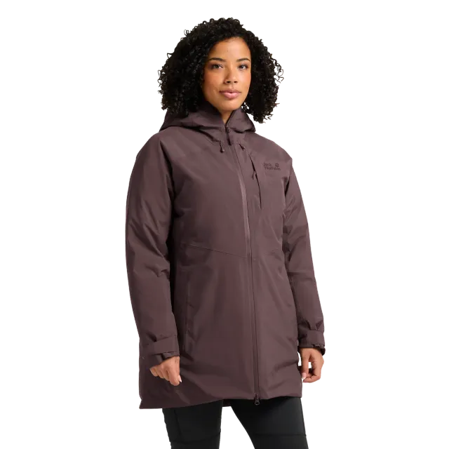 Jack Wolfskin Icecape 2L doudoune femme imperméable longue