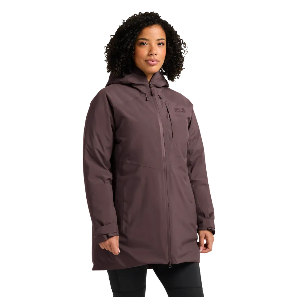 Jack Wolfskin Icecape 2L doudoune femme imperméable longue