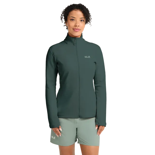 Jack Wolfskin Astrotrail FZ W polaire femme slim col montant